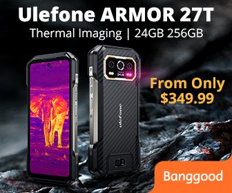 Ulefone Armor 27T Thermal Imaging 24GB 256GB 50MP Dual Camera 64MP Night Vision 6.78 inch 120Hz 10600mAh 33W Fast Charge 30W Wireless Charge Android 14 NFC Helio G99 IP68 IP69K Waterproof 4G Rugged Sm