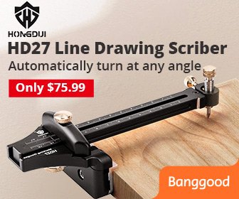 HONGDUI HD27 Line Drawing Scriber Metric and Imperial Hidden Backrest Hanging Platform Diameter Of Less Than 11mm Pen Can Be Install - A
