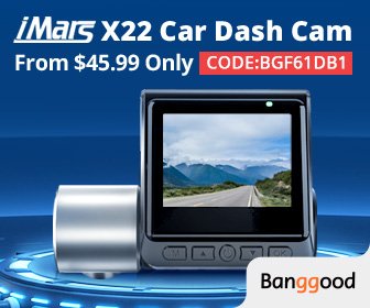 iMars X22 4K Car Dash Cam Dual-channel IPS HD Screen Voice Prompts WIFI Front Rear Driving Recorder DVR with 175° Wide Angle Lens - Single Len