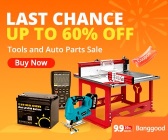 Banggood 9.9 Tools and Auto Parts Sale 2026