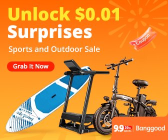 Banggood 9.9 Sports and Outdoor Sale 2026
