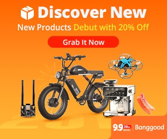 Banggood 9.9 Discover New 2026