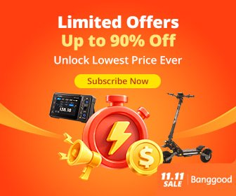 Banggood 11.11 Unlock Lowest Price Ever 2026